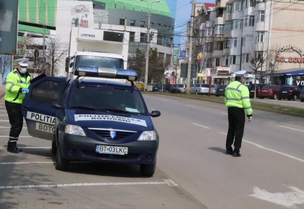 Echipaje de poliție în mai multe zone ale municipiului FOTO