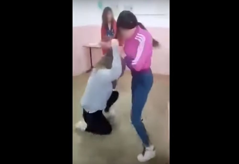 Bătaie între două eleve la un liceu din judetul Botoșani 