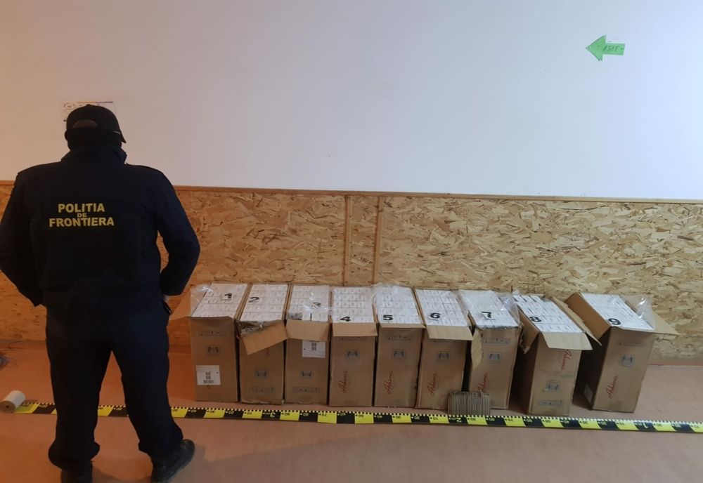 Ţigări de contrabandă de peste 62.000 de lei, descoperite la frontiera de est