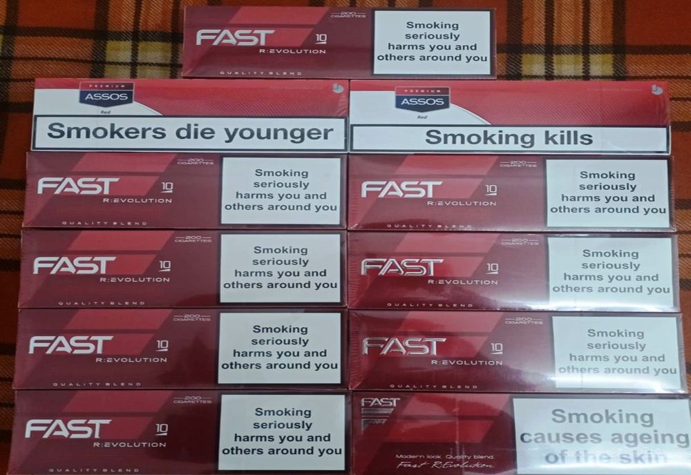 Țigări de contrabandă confiscate în urma unor percheziții