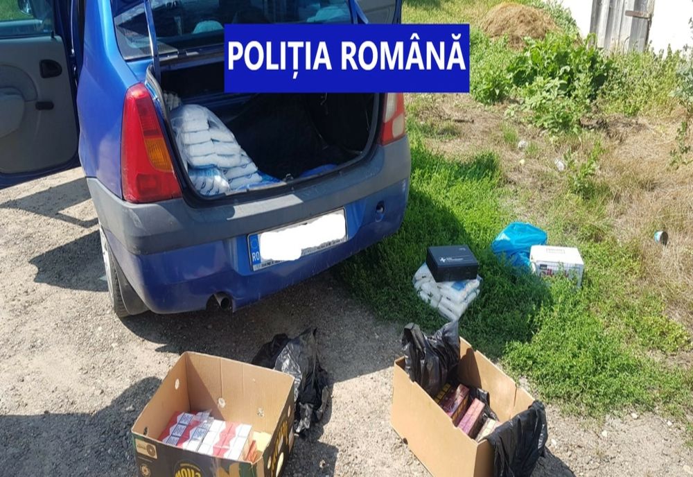 Septuagenar prins cu portbajul plin cu țigări de contrabandă