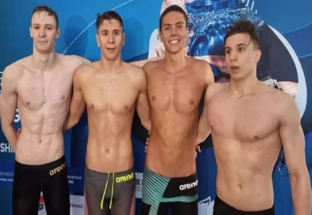 AUR pentru Popovici și echipa României la ștafeta de 4x100m liber - A fost stabilit un nou record al competiției