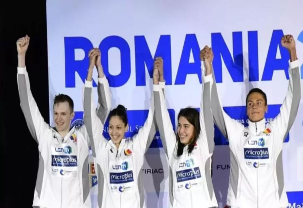 Argint pentru ștafeta combinată de 4X100m liber la Campionatul Mondial de înot juniori