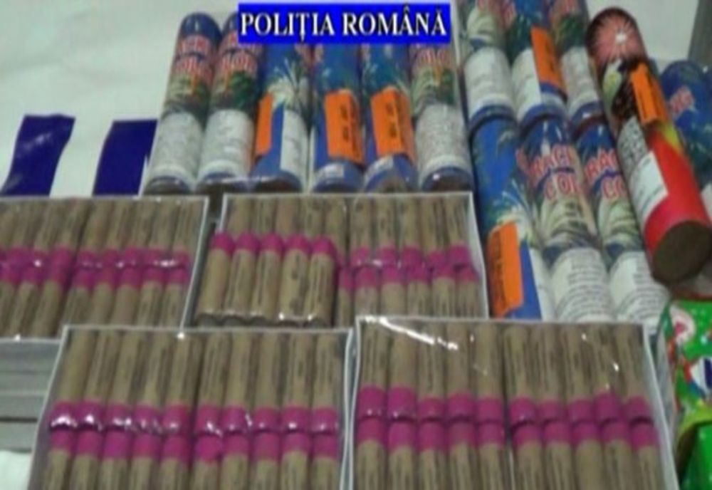 Sancțiuni de peste 15.000 de lei pentru depozitarea materialelor pirothenice în spații neautorizate