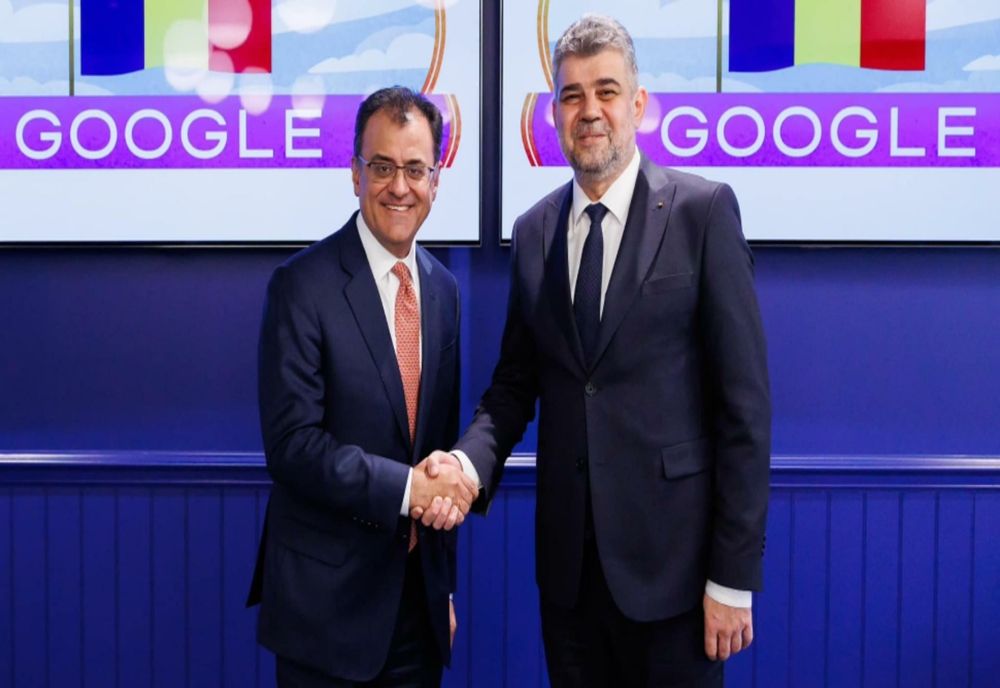 Marcel Ciolacu, întâlnire cu șefii Google - Discuții despre investiții majore în digitalizare