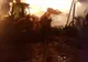 Incendiu stins după 11 ore. Cauza probabilă o constituie acțiunea intenționată