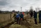 Acțiune de plantare a arborilor la Vârfu Câmpului
