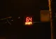 Panou de afișare a vitezei montat la Lebăda