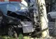 Un șofer de 73 de ani a ajuns cu mașina într-un stâlp. Avea o alcoolemie de 0,89 mg/l