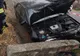 Autoturism izbit într-un cap de pod la intrare în Dorohoi