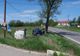 Accident la intrarea în Dragalina. Două mașini au ajuns pe câmp FOTO