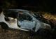 Autoturism distrus de incendiu 