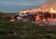 Pompierii au luptat 3 ore cu flăcările pentru a stinge un incendiu la Gârbești