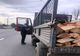 Prins transportând material lemnos fără acte