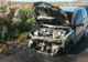 Un autoturism a luat foc în timpul mersului pe un drum din județul Botoșani