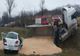 Impact între un TIR și un autoturism condus de un bărbat de 84 de ani la Santa Mare
