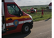 Căruță spulberată de un autoturism la Prăjeni. Elicopterul SMURD chemat la fața locului, pentru un bărbat aflat în stare gravă