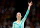 GIMNASTA ANA MARIA BĂRBOSU, FERICITĂ DUPĂ OBȚINEREA MEDALIEI DE BRONZ